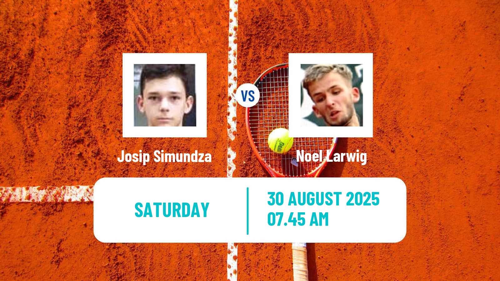 Tennis ITF M15 Vienna Men Josip Simundza - Noel Larwig