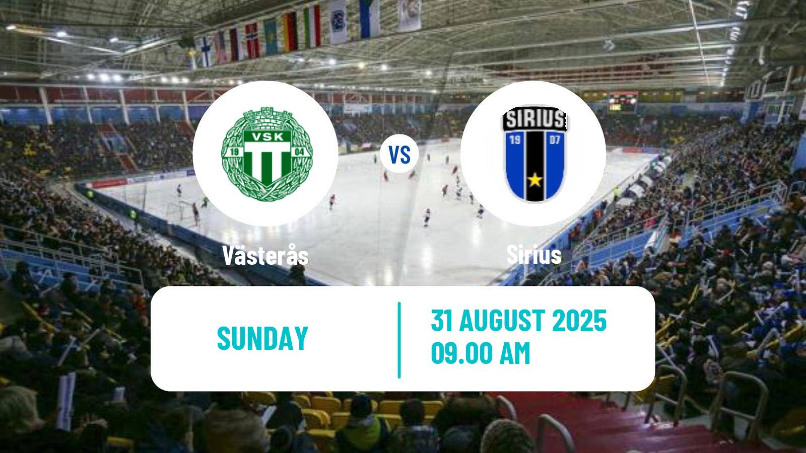 Bandy Svenska Cupen Bandy Västerås - Sirius