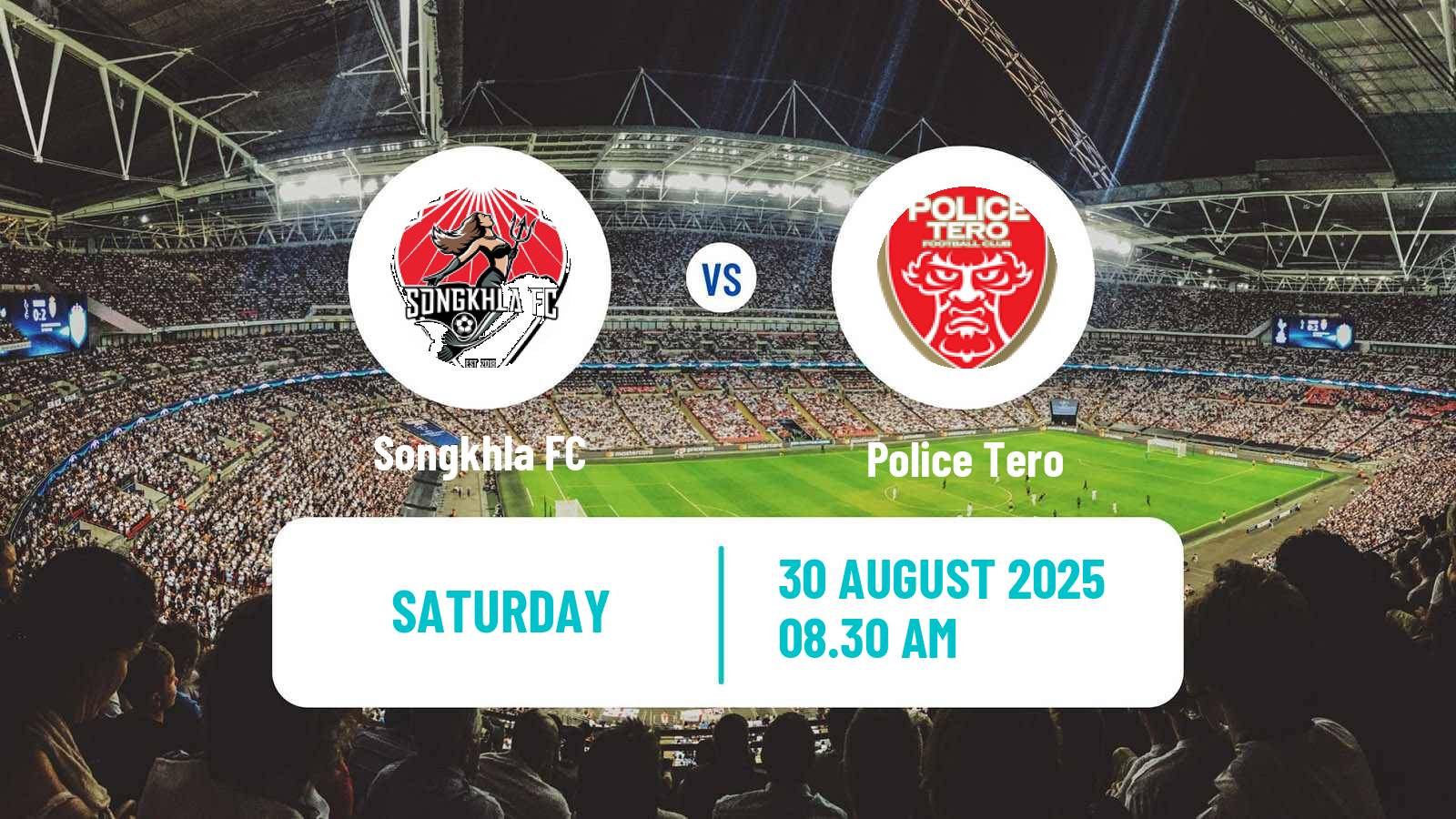 Soccer Thai League 2 Songkhla - Police Tero