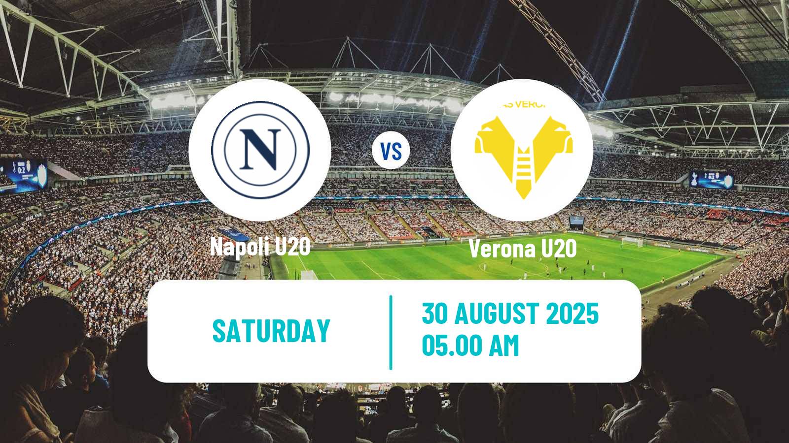 Soccer Italian Primavera 1 Napoli U20 - Verona U20