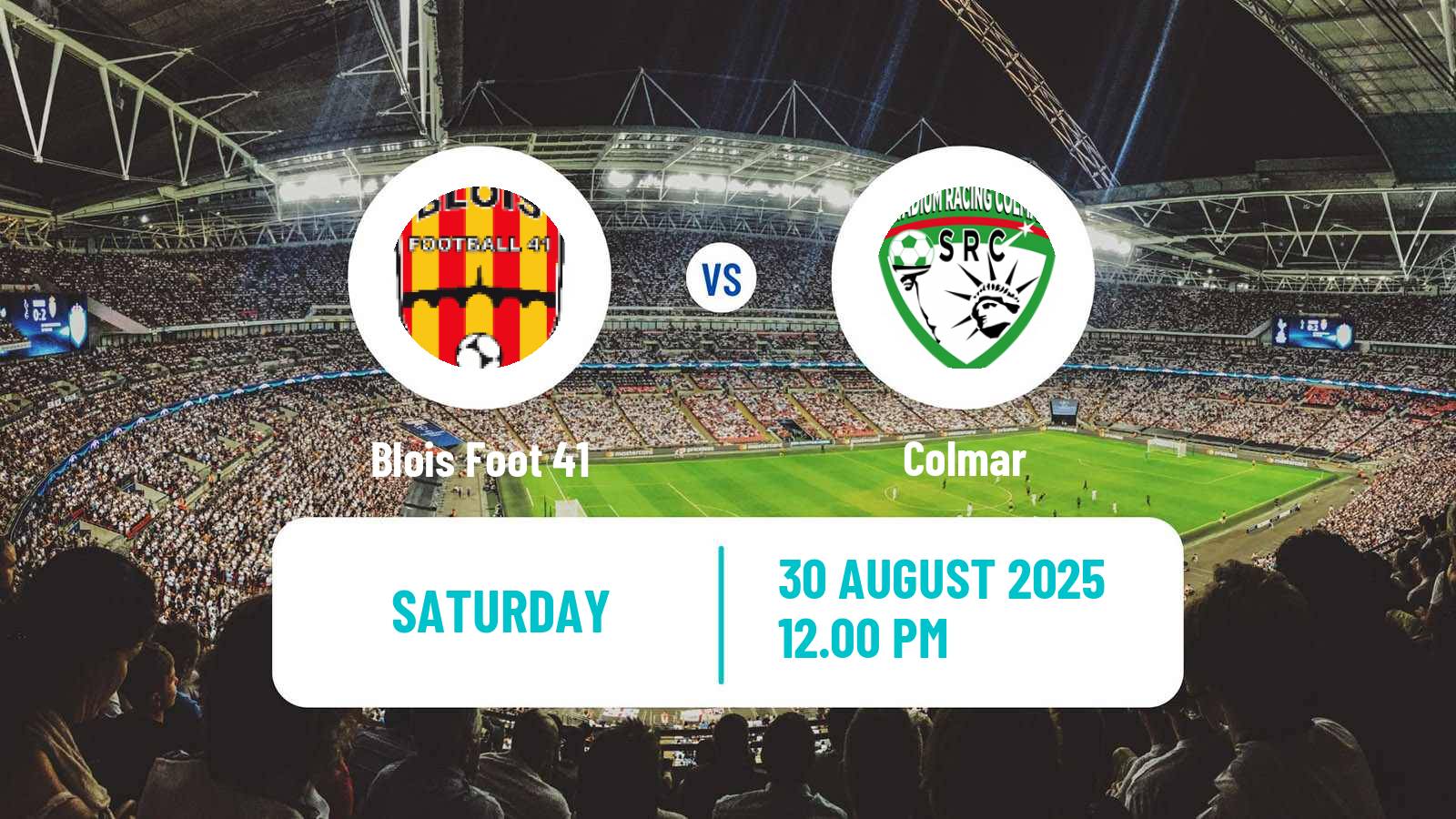 Soccer French National 2 - Group B Blois Foot 41 - Colmar