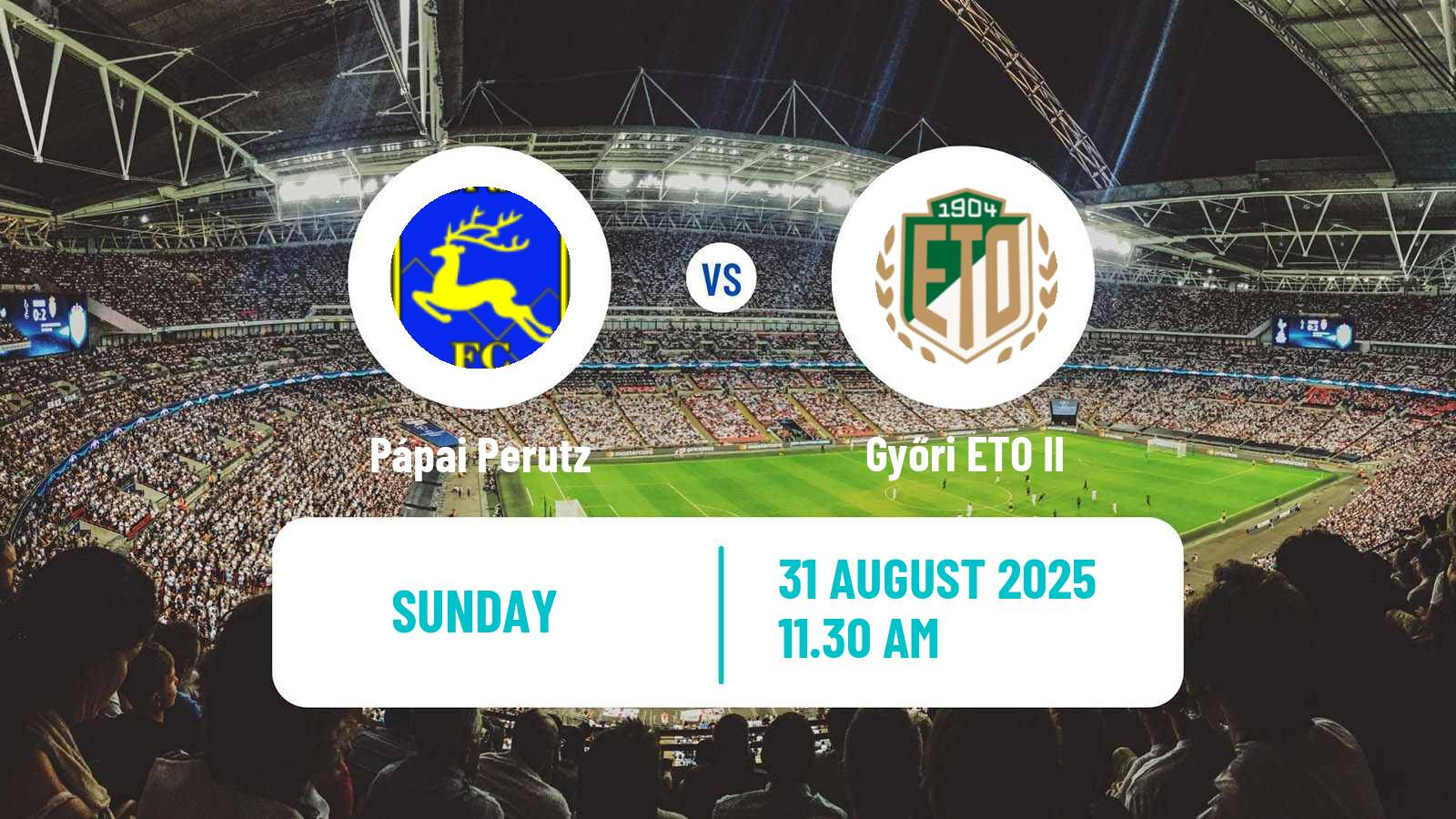 Soccer Hungarian NB III Northwest Pápai Perutz - Győri ETO II