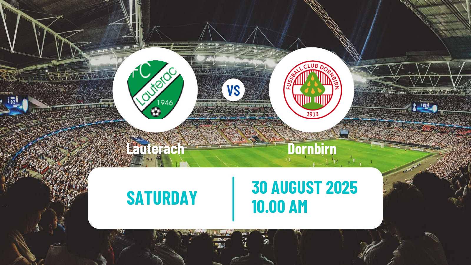 Soccer Austrian Regionalliga West Lauterach - Dornbirn