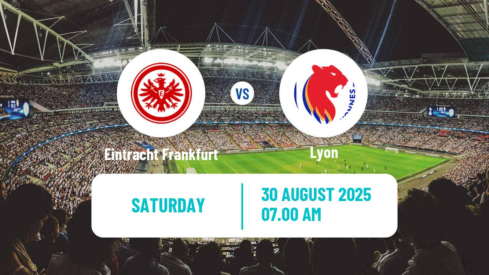 Soccer Club Friendly Women Eintracht Frankfurt - Lyon