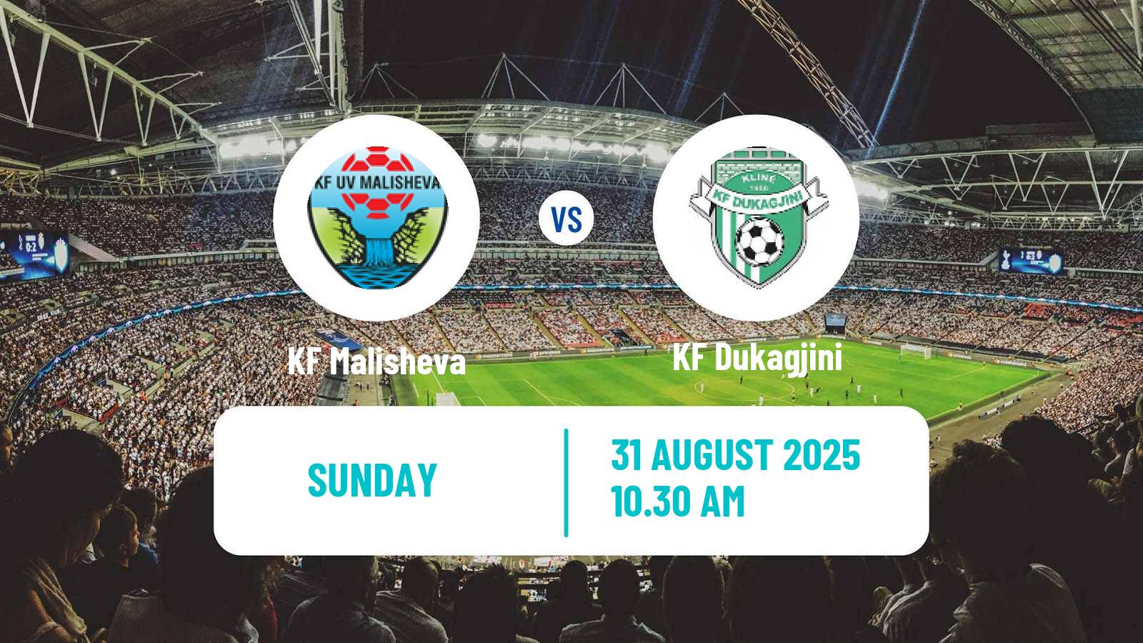 Soccer Kosovo Superliga Malisheva - Dukagjini