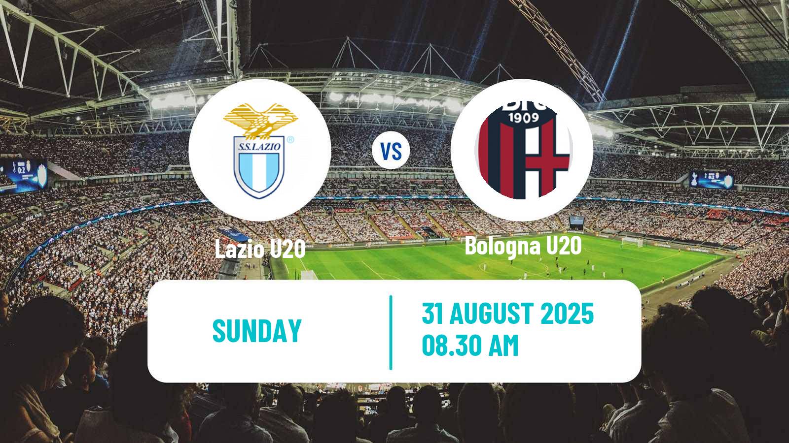 Soccer Italian Primavera 1 Lazio U20 - Bologna U20
