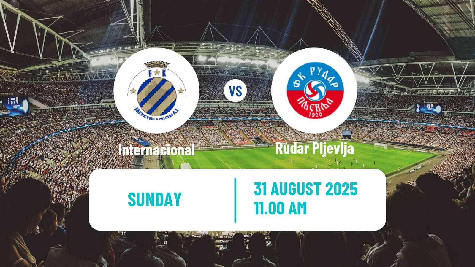 Soccer Montenegrin Druga Liga Internacional - Rudar Pljevlja