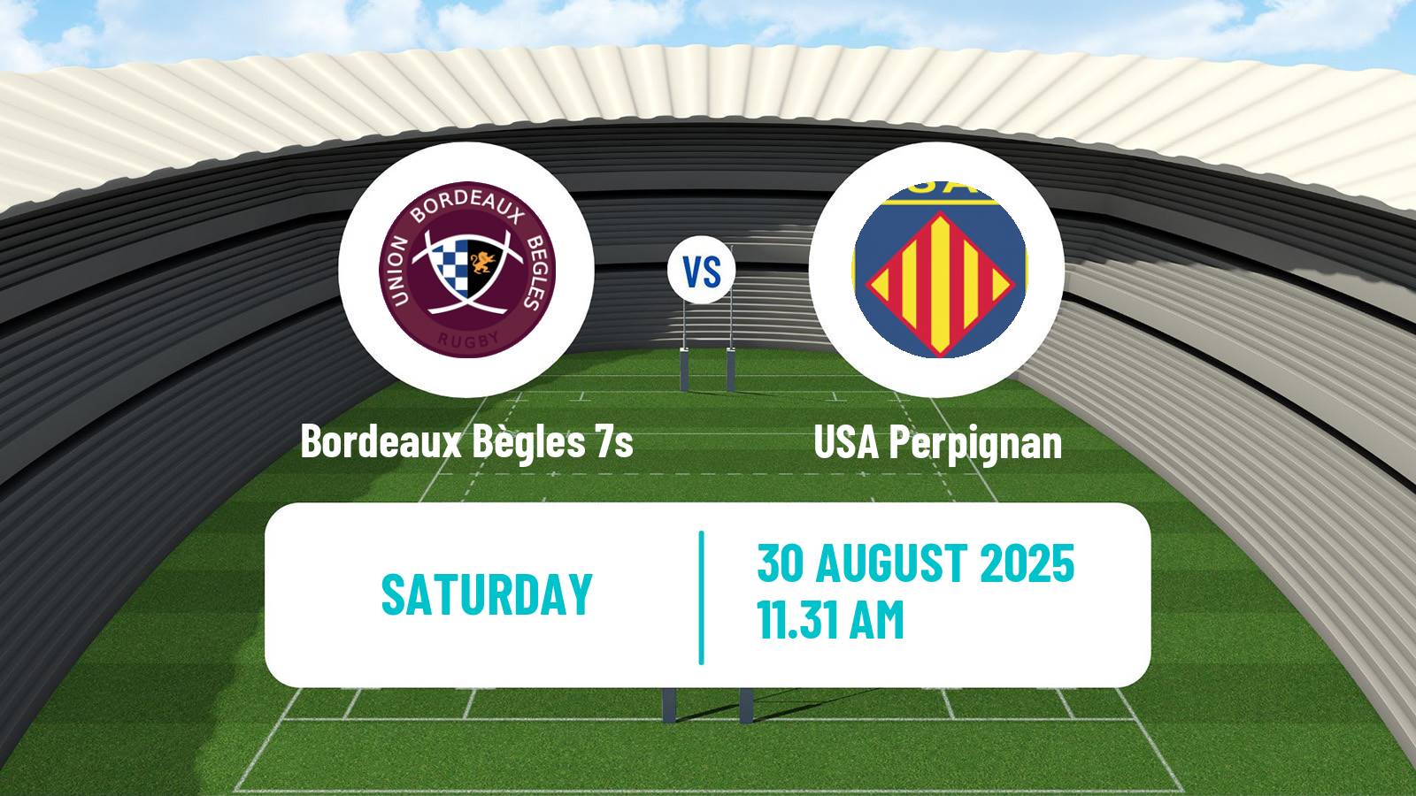 Rugby union French Supersevens 3 Bordeaux Bègles 7s - USA Perpignan