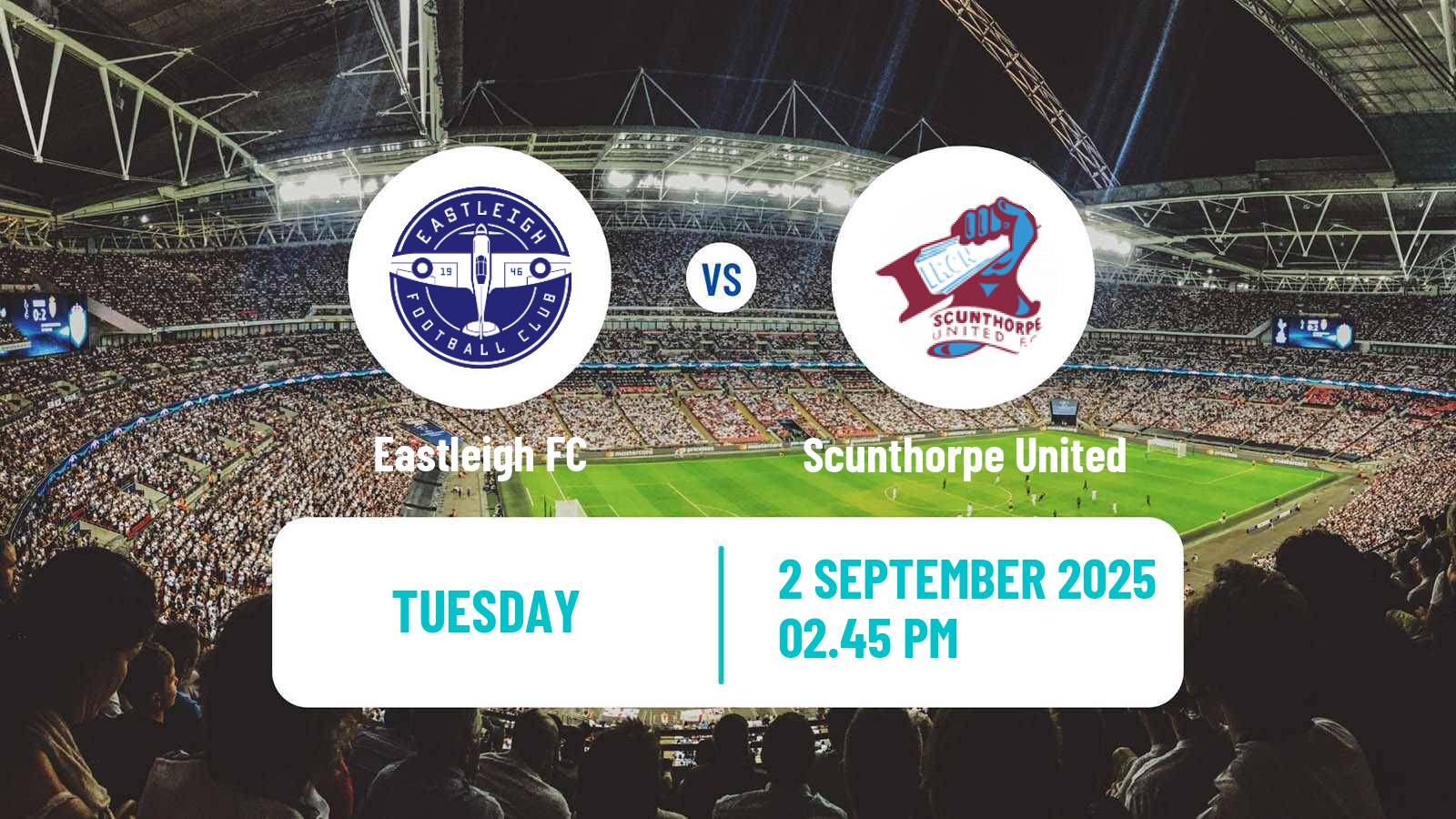 Soccer English National League Eastleigh - Scunthorpe United