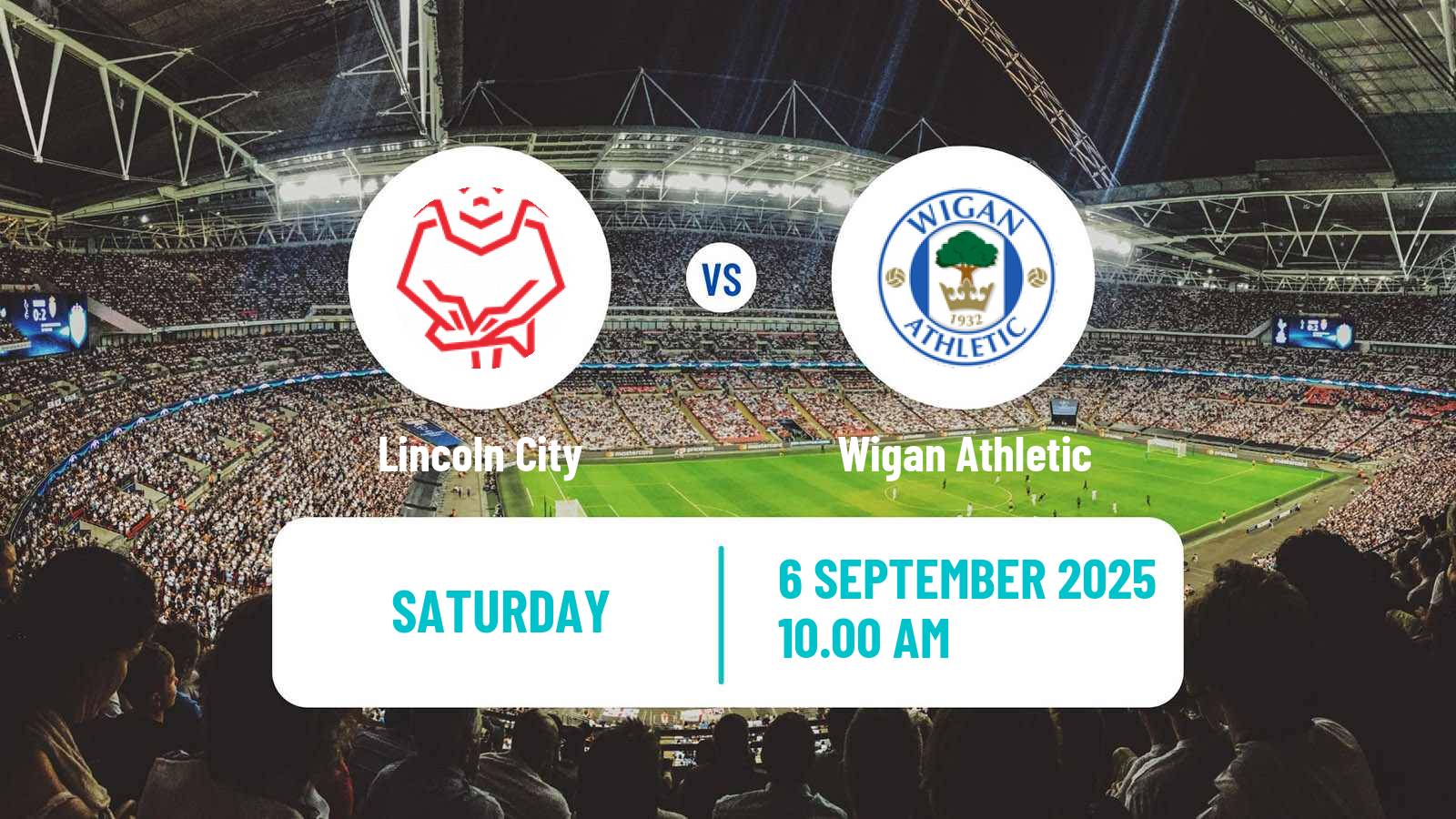 Soccer English League One Lincoln City - Wigan Athletic