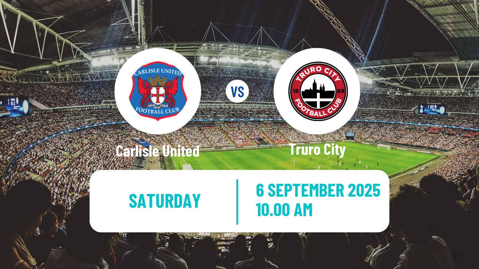 Soccer English National League Carlisle United - Truro City