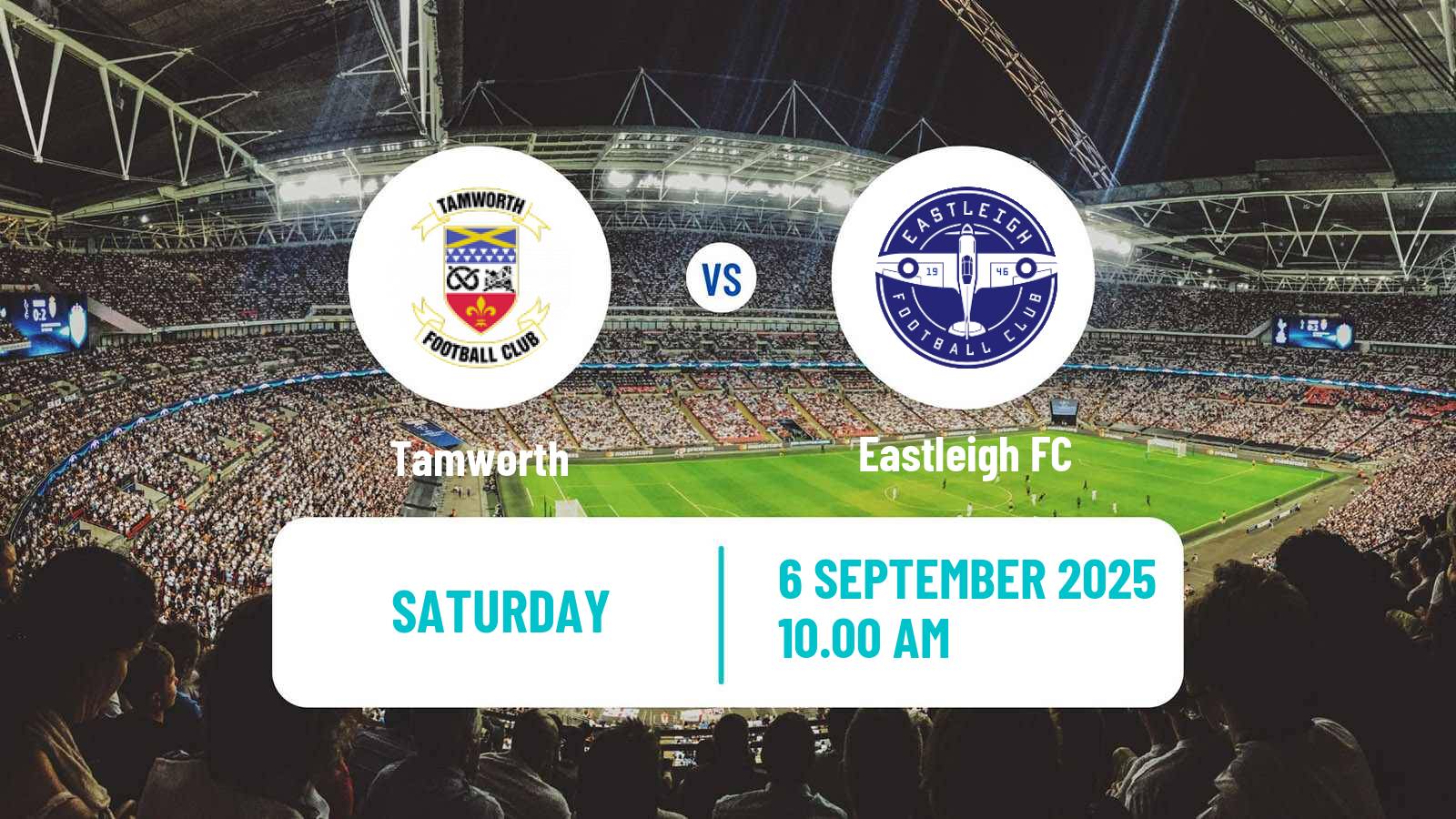 Soccer English National League Tamworth - Eastleigh
