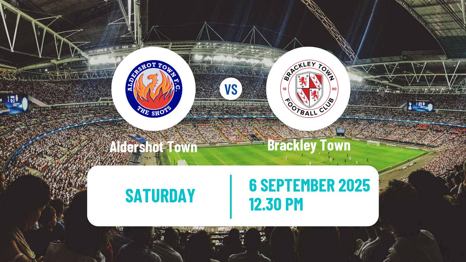 Soccer English National League Aldershot Town - Brackley Town