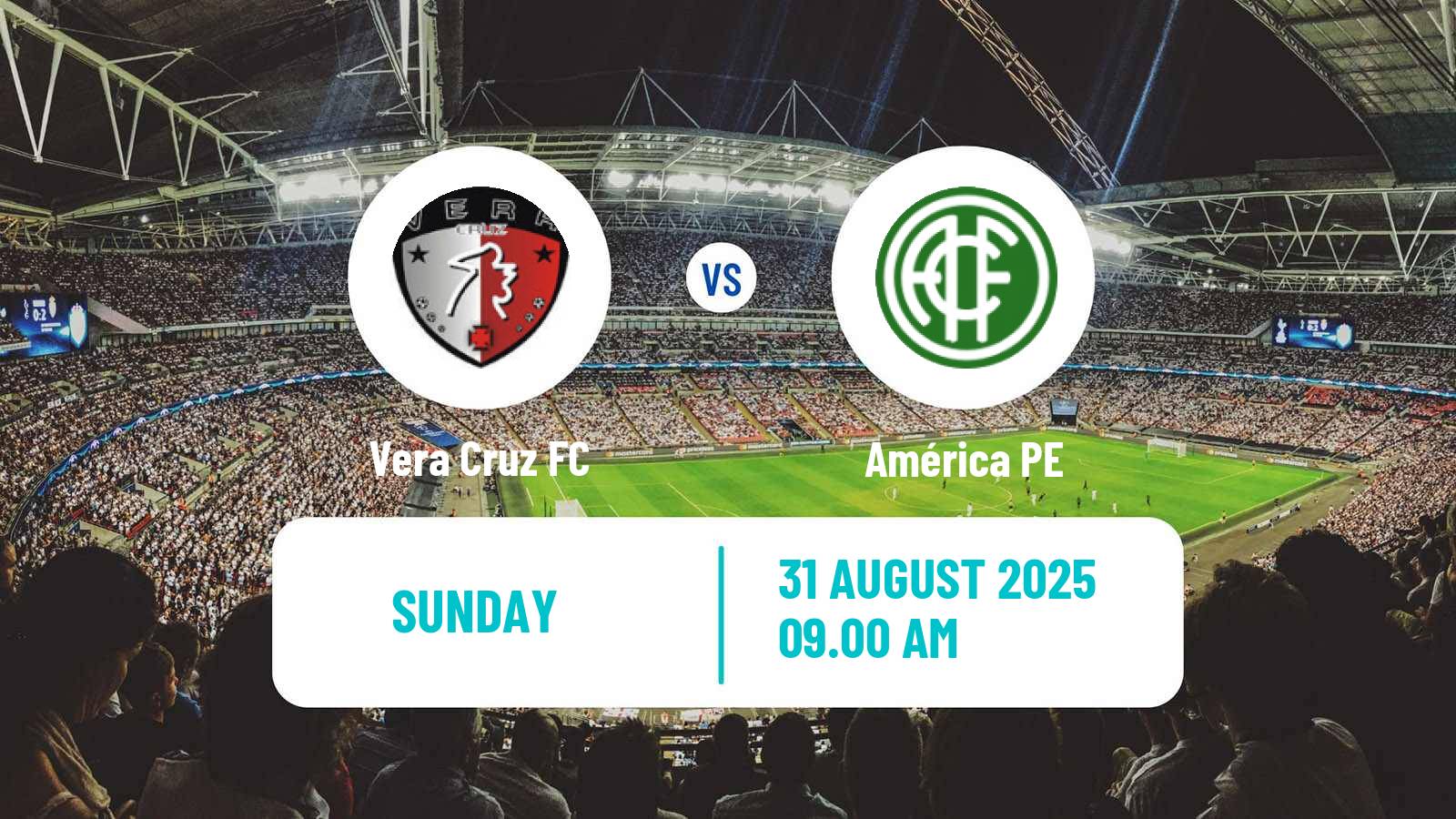 Soccer Brazilian Pernambucano 2 Vera Cruz - América PE