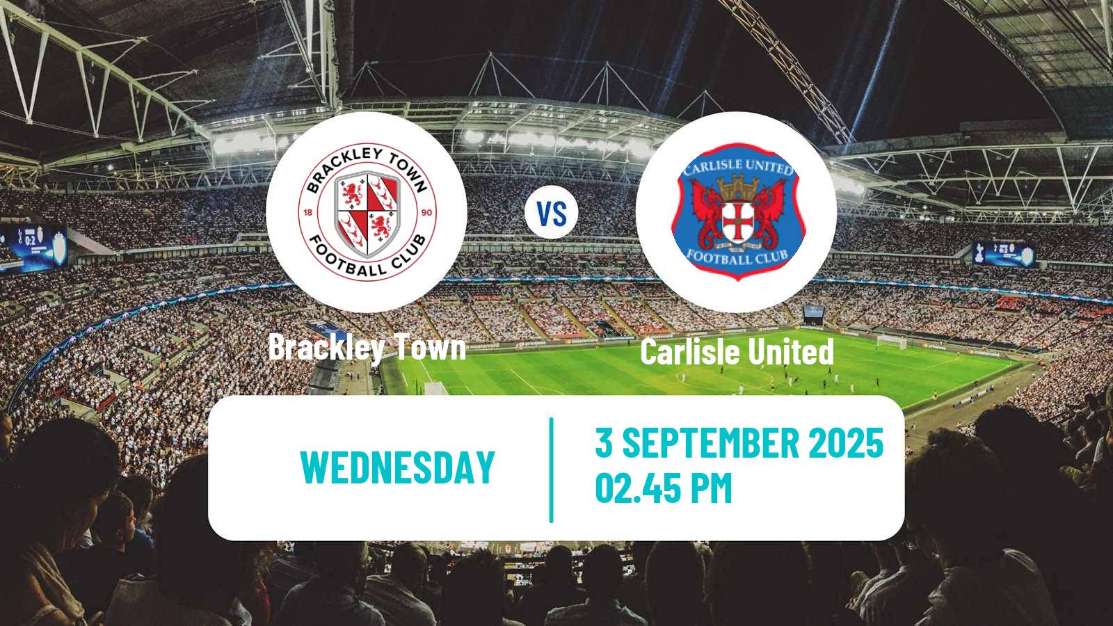 Soccer English National League Brackley Town - Carlisle United