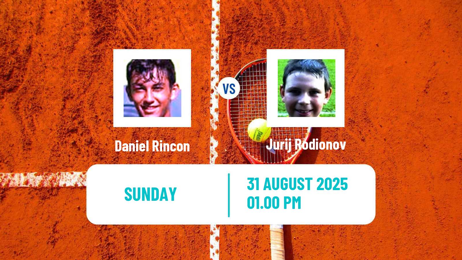 Tennis Mallorca Challenger Men Daniel Rincon - Jurij Rodionov