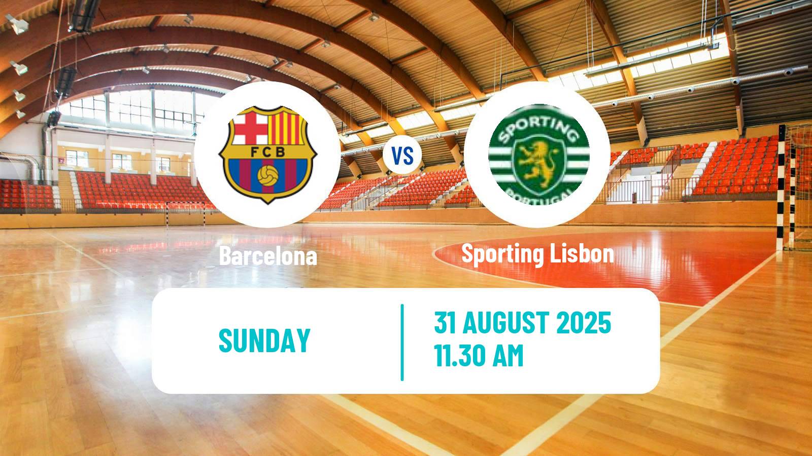 Handball Supercopa Iberica Handball Barcelona - Sporting Lisbon