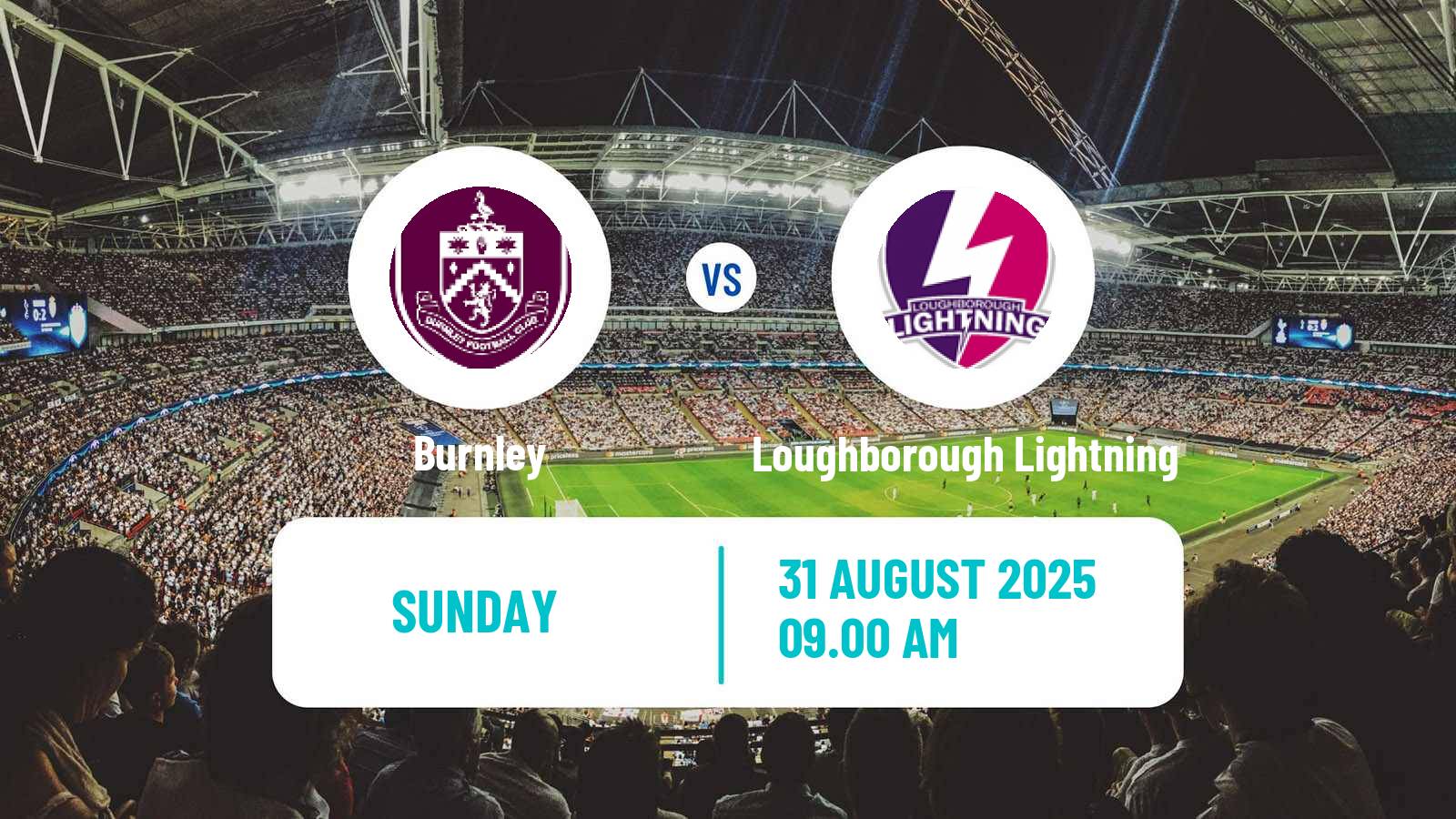 Soccer English National League North Women Burnley - Loughborough Lightning