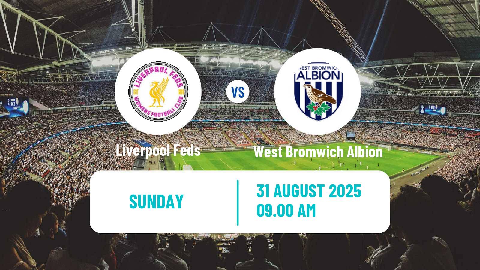Soccer English National League North Women Liverpool Feds - West Bromwich Albion