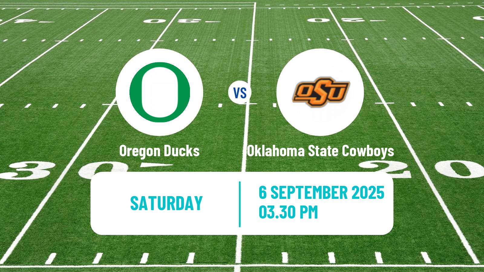 American football NCAA College Football Oregon Ducks - Oklahoma State Cowboys