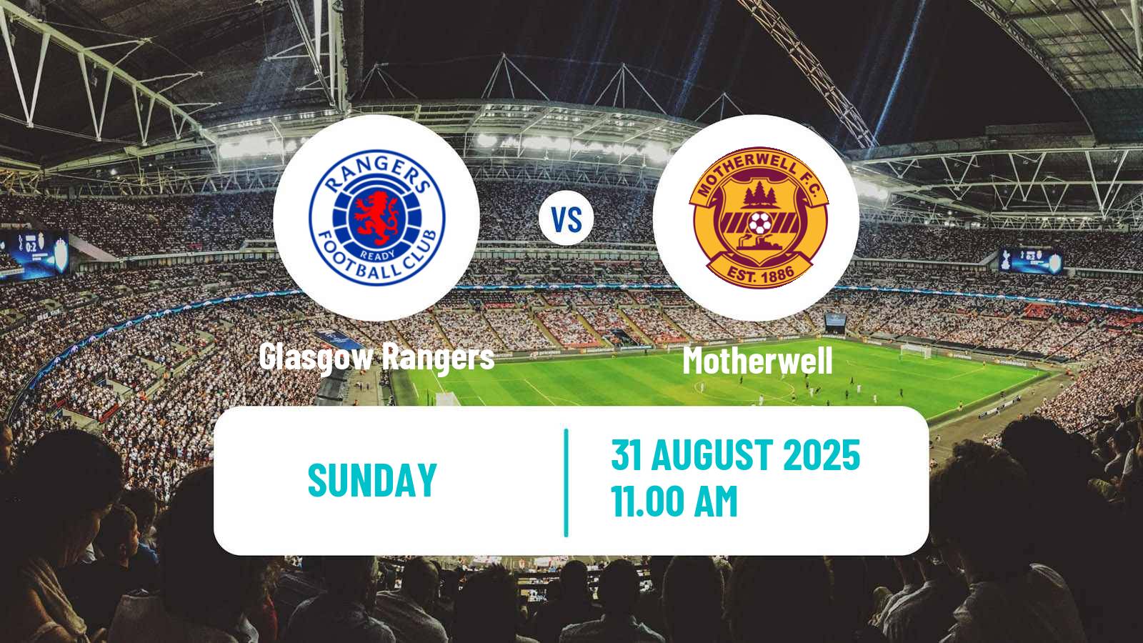 Soccer Scottish SWPL 1 Women Glasgow Rangers - Motherwell