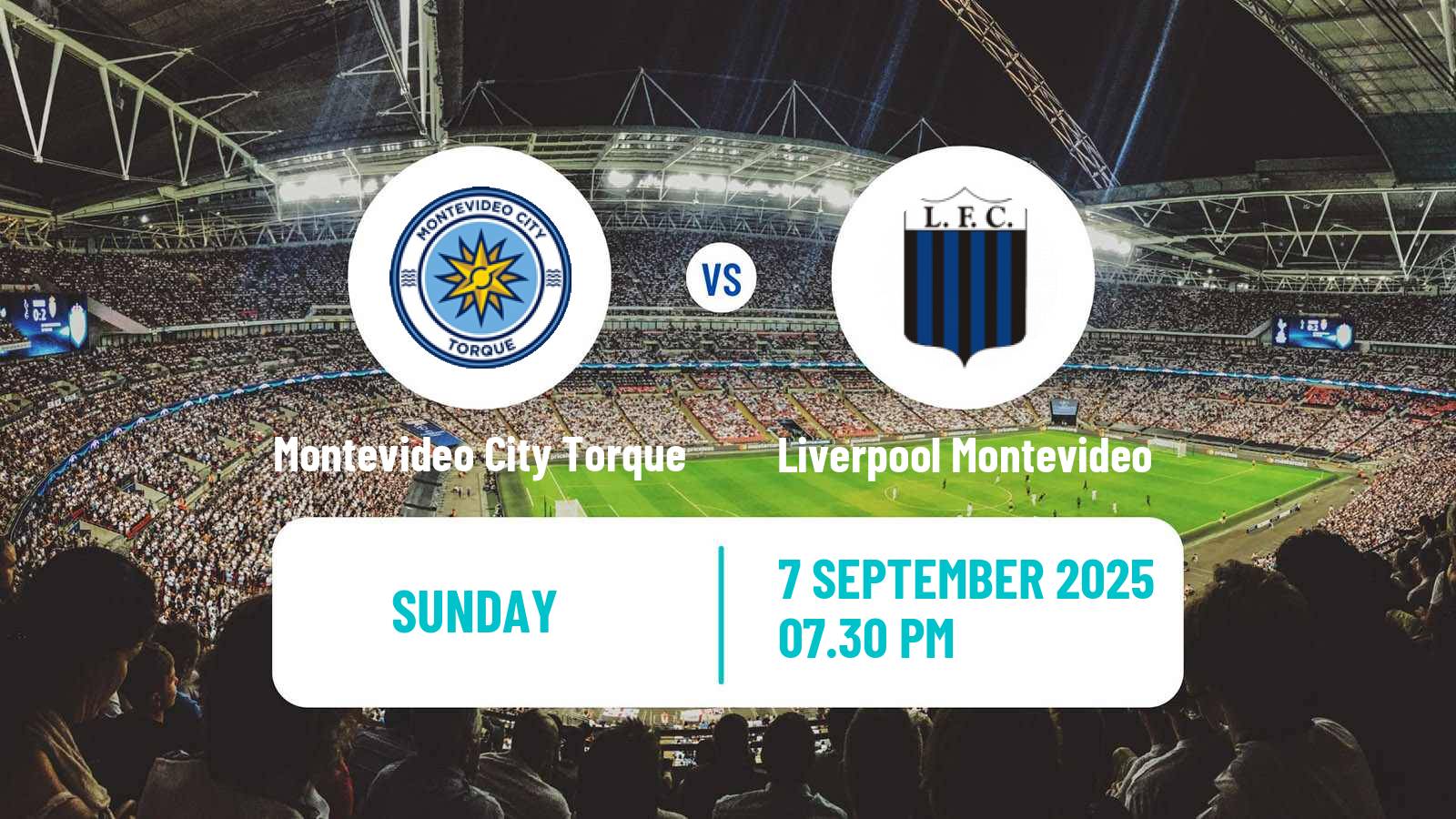 Soccer Uruguayan Primera Division Montevideo City Torque - Liverpool Montevideo