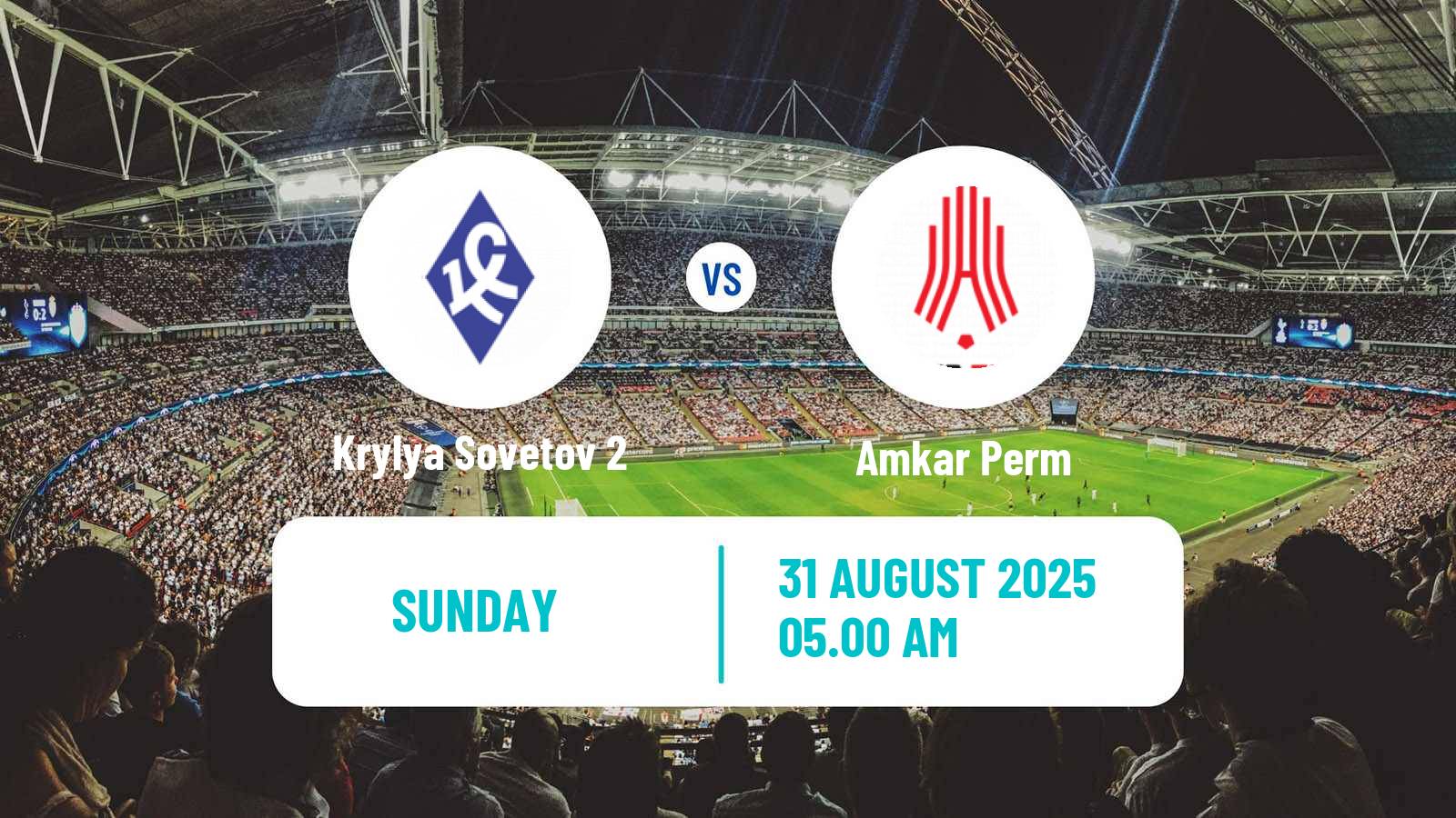 Soccer  FNL 2 Division B Group 4 Krylya Sovetov 2 - Amkar Perm