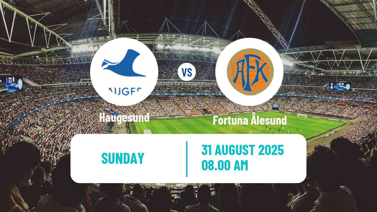 Soccer Norwegian Division 1 Women Haugesund - Fortuna Ålesund