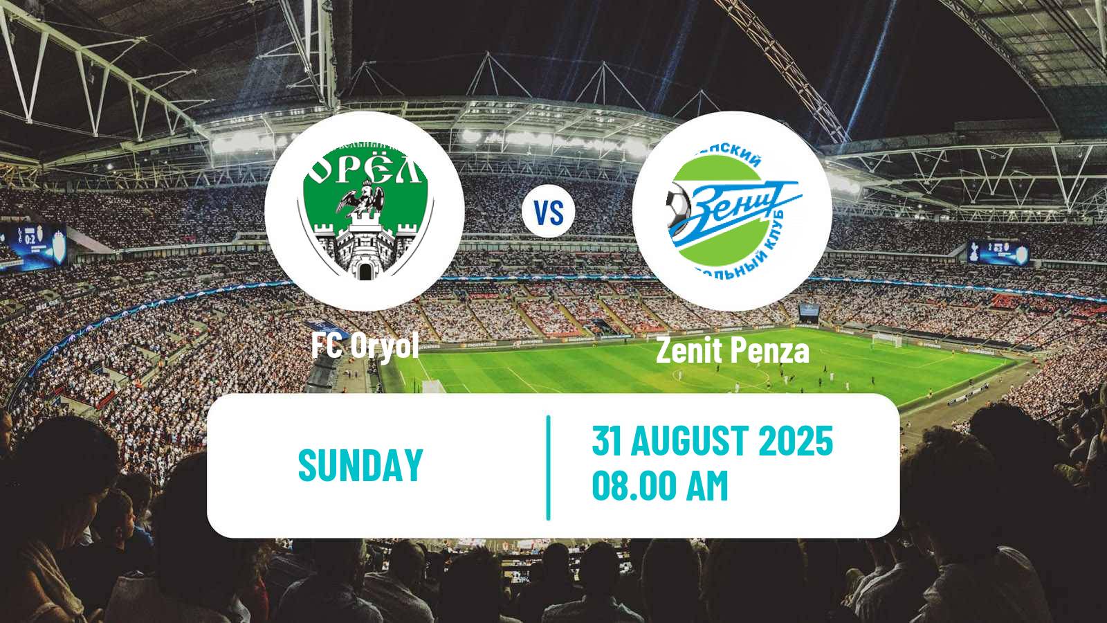 Soccer FNL 2 Division B Group 3 Oryol - Zenit Penza