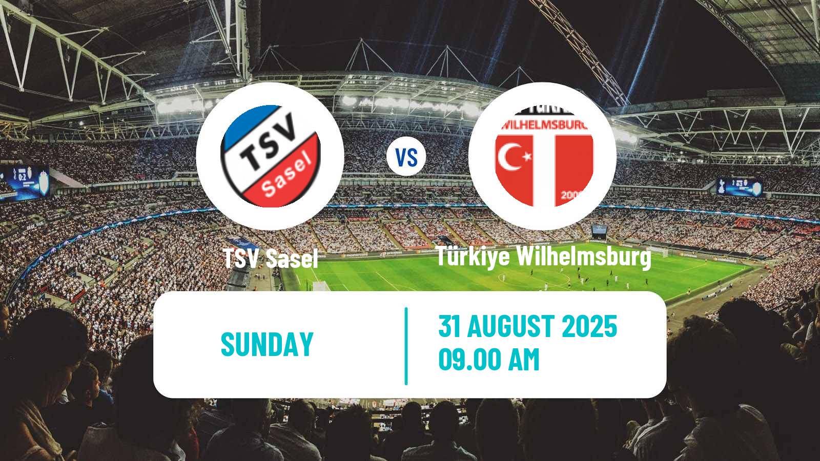 Soccer German Oberliga Hamburg Sasel - Türkiye Wilhelmsburg