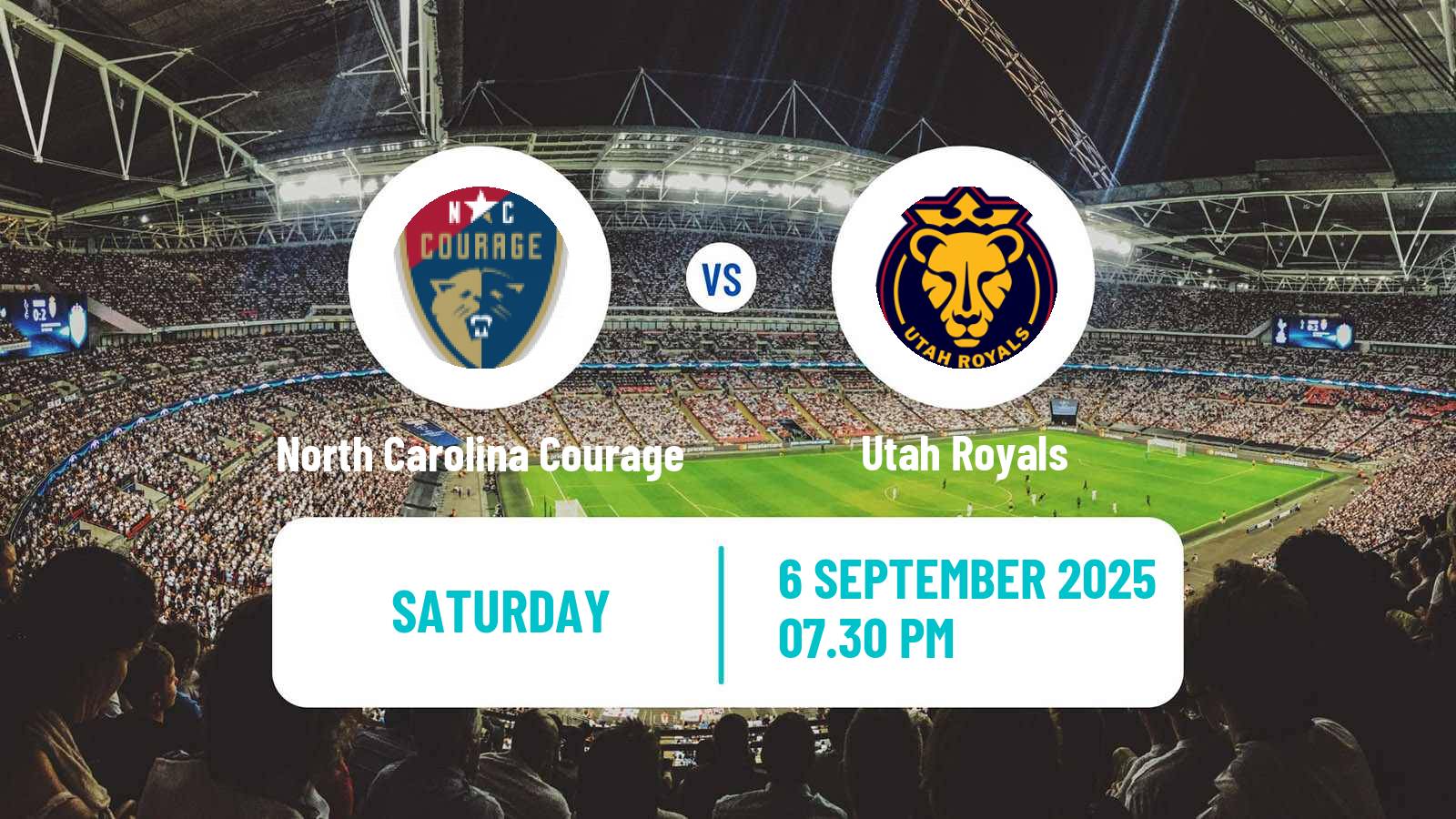 Soccer NWSL North Carolina Courage - Utah Royals