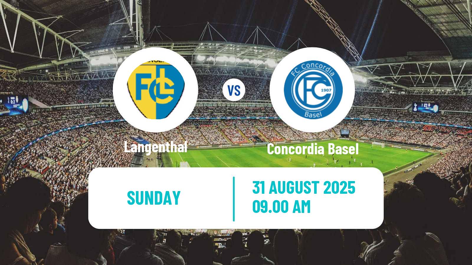 Soccer Swiss 1 Liga Classic Group 2 Langenthal - Concordia Basel