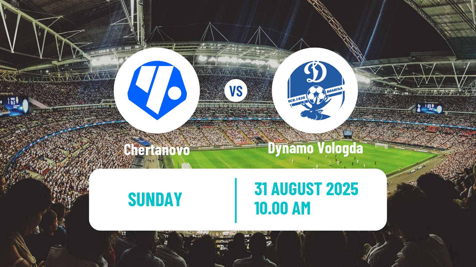 Soccer FNL 2 Division B Group 2 Chertanovo - Dynamo Vologda