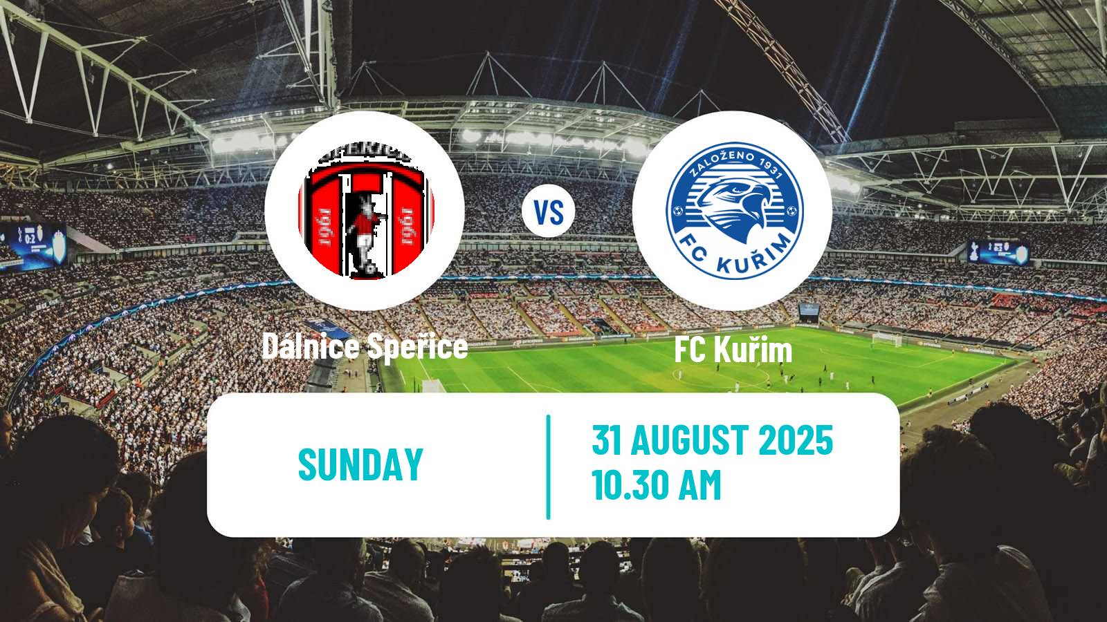 Soccer Czech Division D Dálnice Speřice - Kuřim