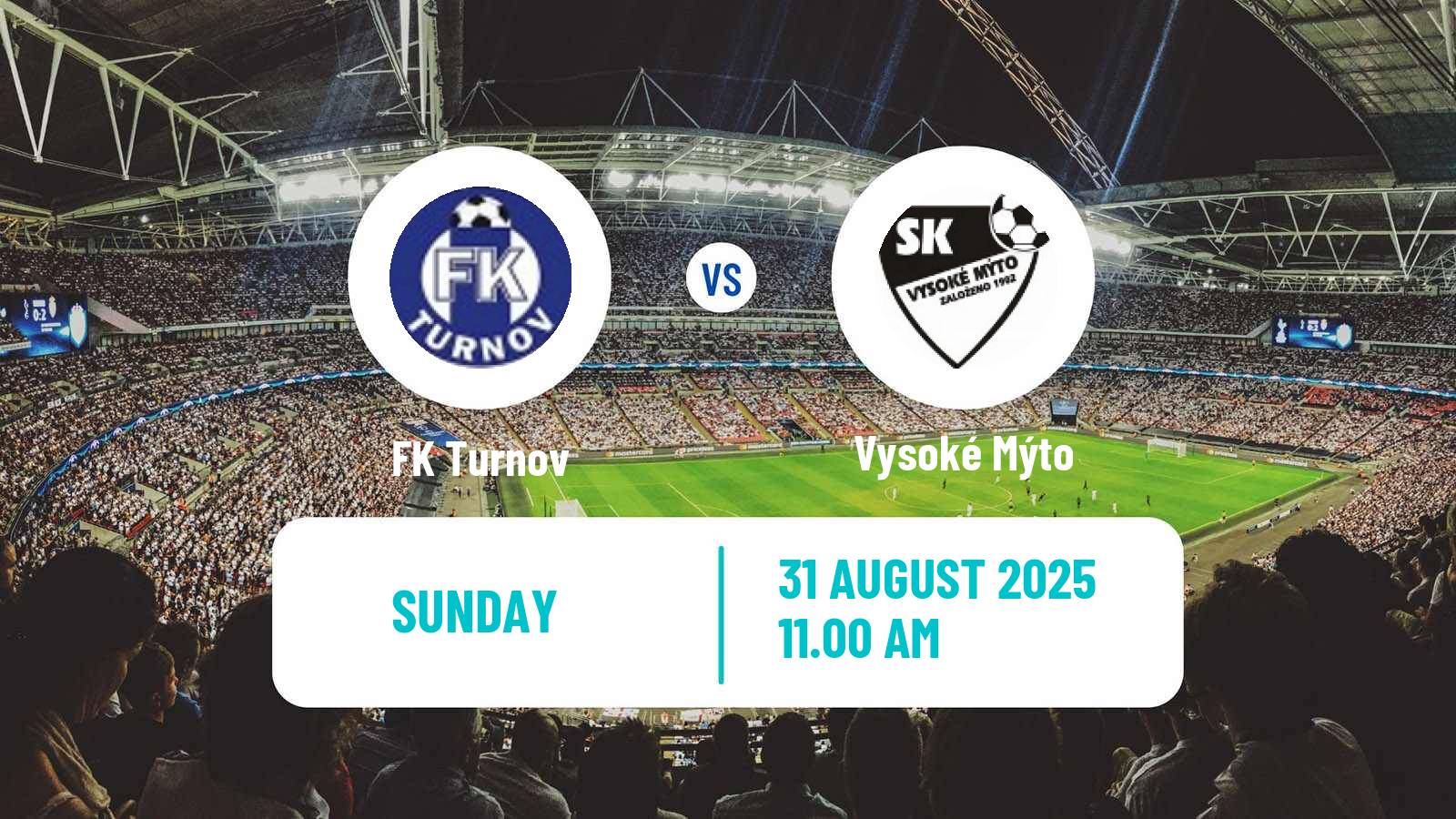 Soccer Czech Division C Turnov - Vysoké Mýto