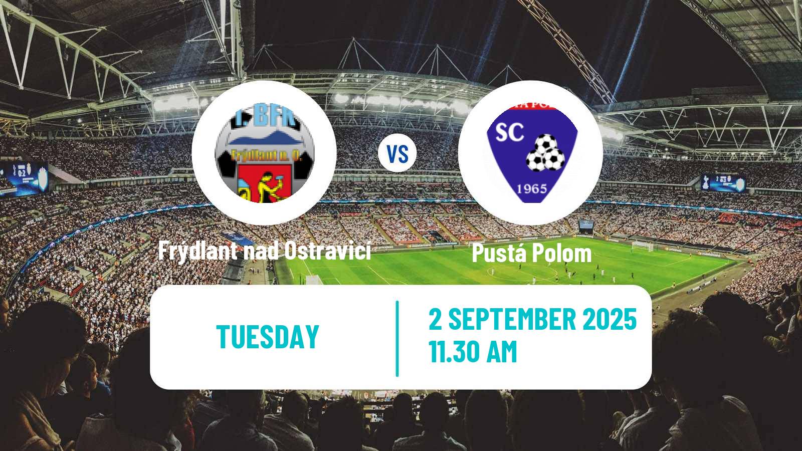 Soccer Czech Division F Frýdlant nad Ostravicí - Pustá Polom