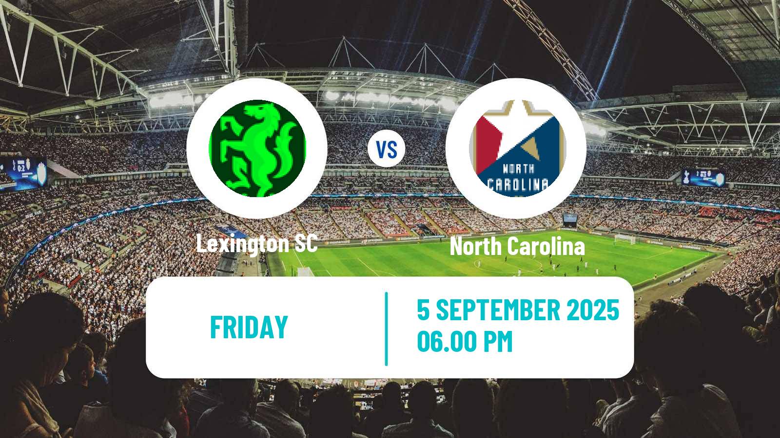 Soccer USL Championship Lexington - North Carolina