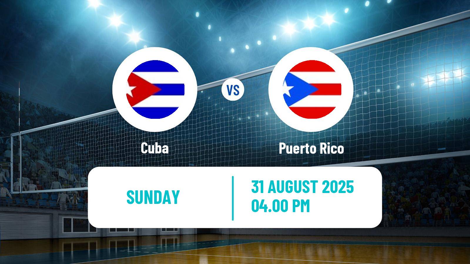Volleyball Pan-American Cup Volleyball Cuba - Puerto Rico