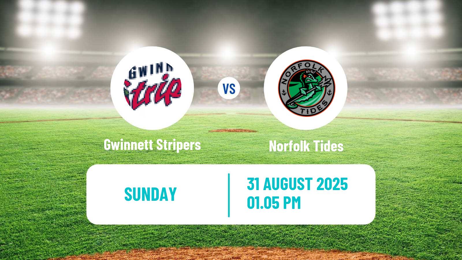 Baseball IL Gwinnett Stripers - Norfolk Tides