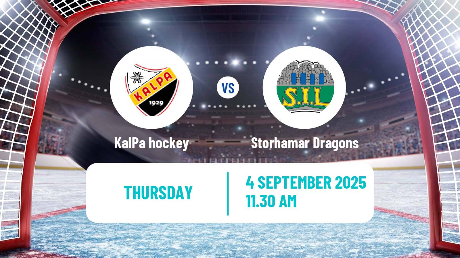 Hockey Champions League Ice Hockey KalPa - Storhamar Dragons
