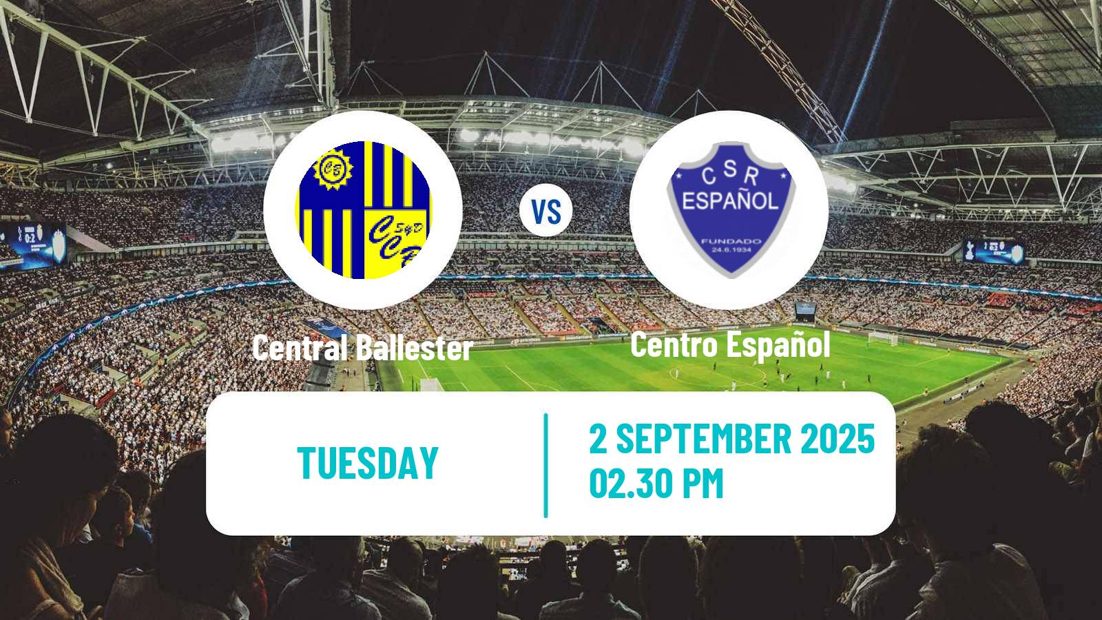 Soccer Argentinian Primera C Central Ballester - Centro Español