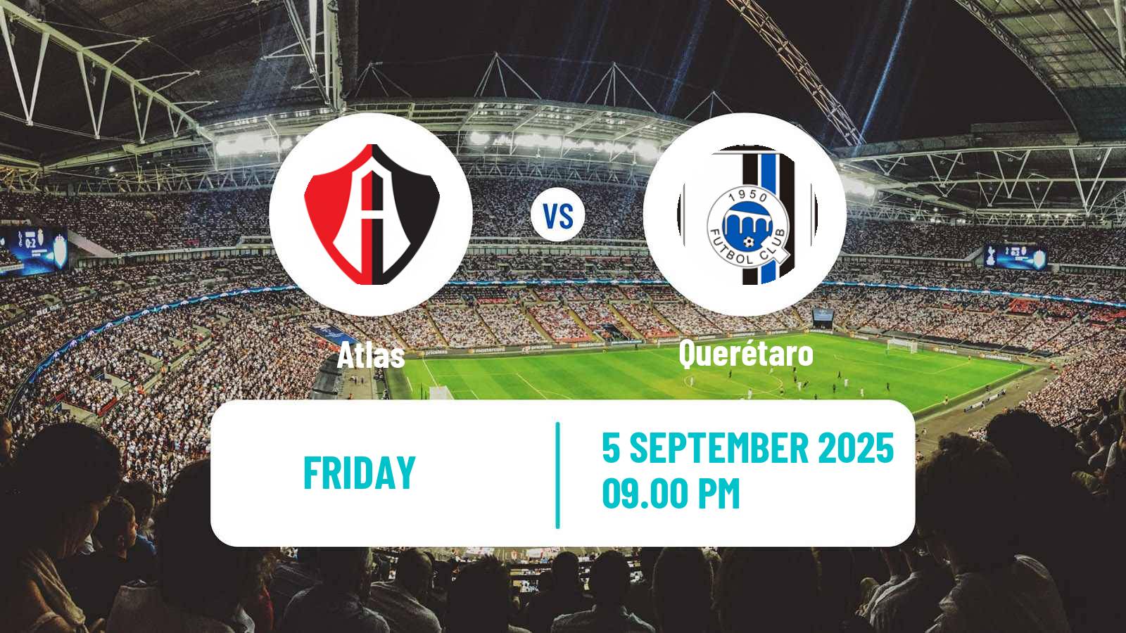 Soccer Mexican Liga MX Women Atlas - Querétaro