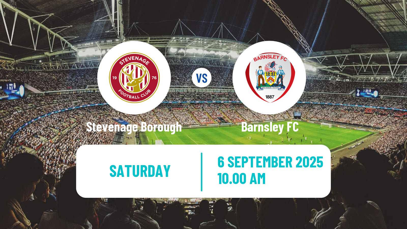 Soccer English League One Stevenage Borough - Barnsley