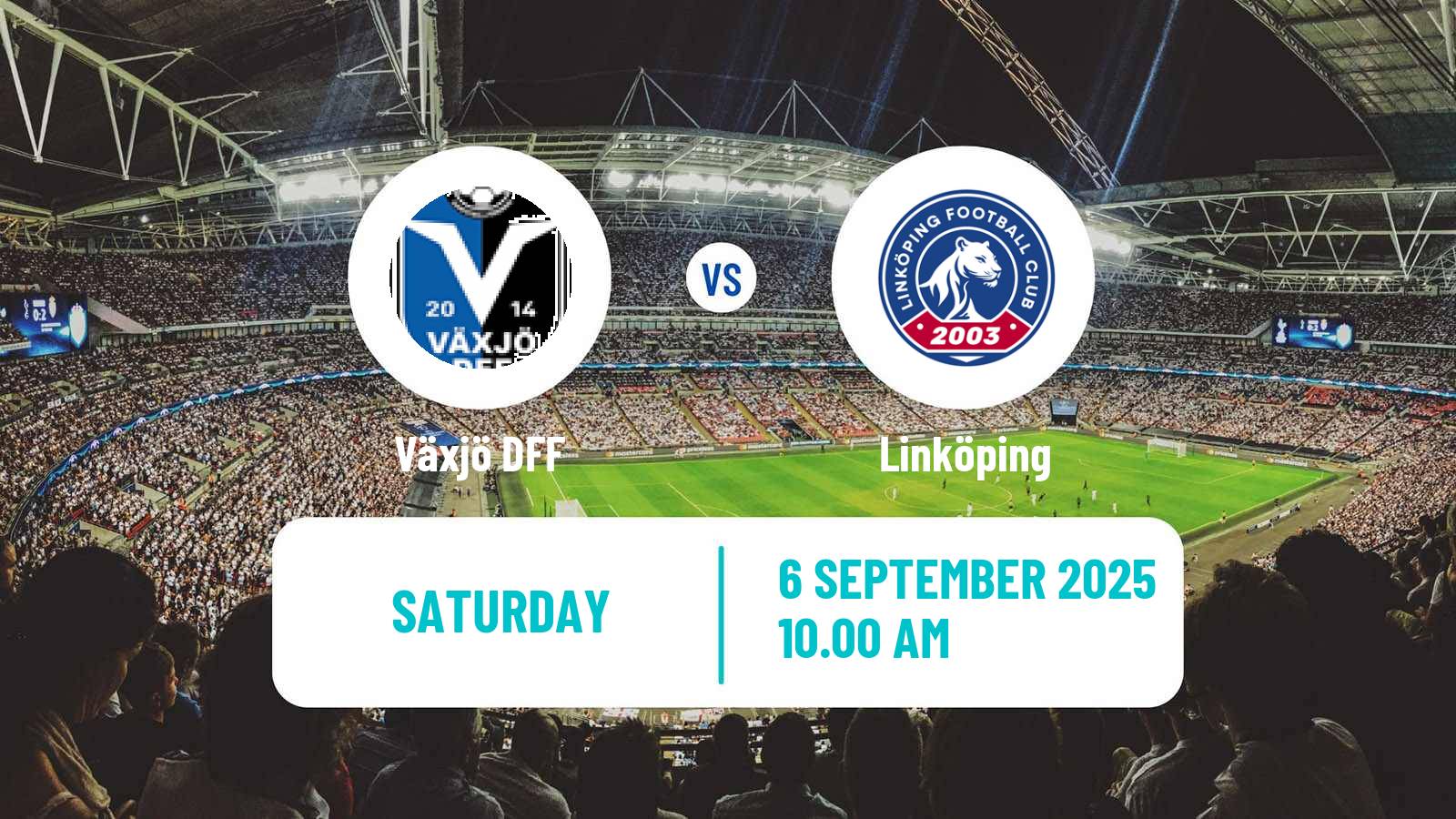 Soccer Swedish Allsvenskan Women Växjö DFF - Linköping