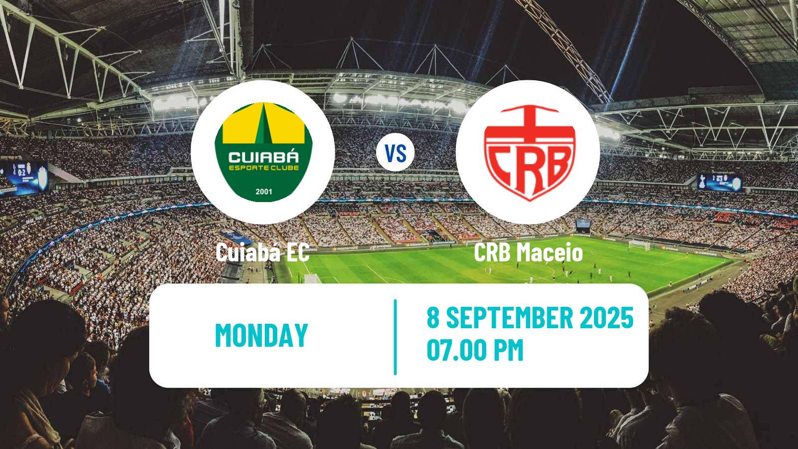 Soccer Brazilian Serie B Cuiabá - CRB Maceio