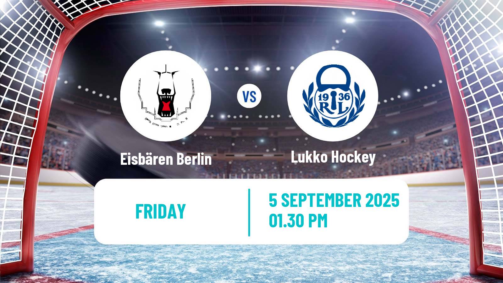 Hockey Champions League Ice Hockey Eisbären Berlin - Lukko