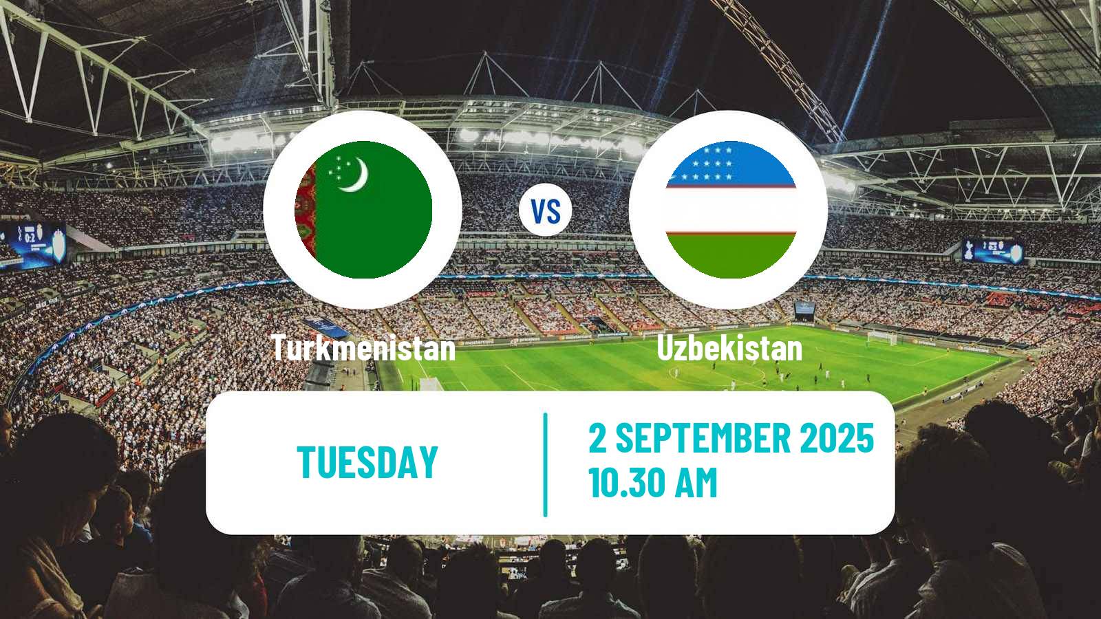 Soccer CAFA Nations Cup Turkmenistan - Uzbekistan