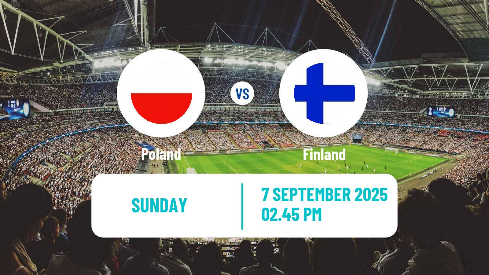 Soccer FIFA World Cup Poland - Finland