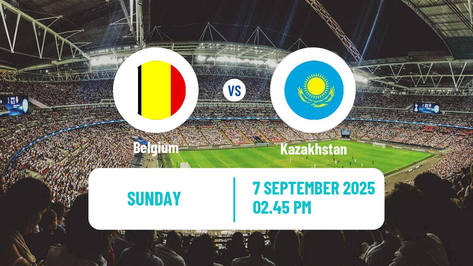Soccer FIFA World Cup Belgium - Kazakhstan