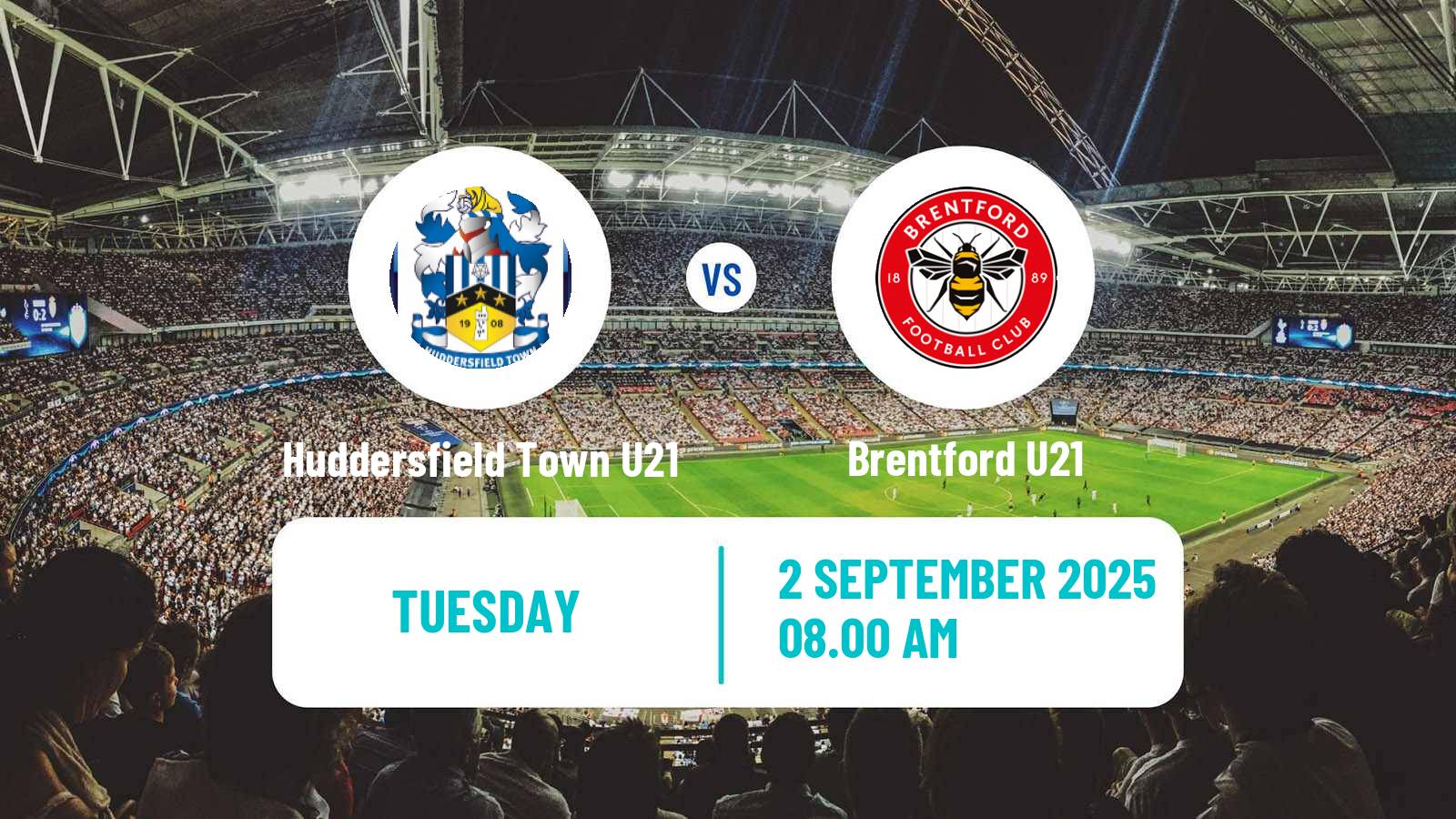Soccer English Professional Development League Huddersfield Town U21 - Brentford U21